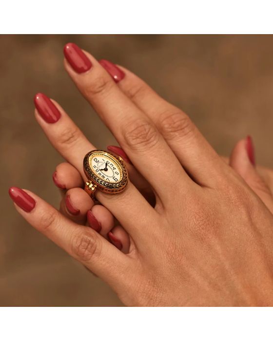 Bulova Classic Art Deco Ring Watch 97L188 - 