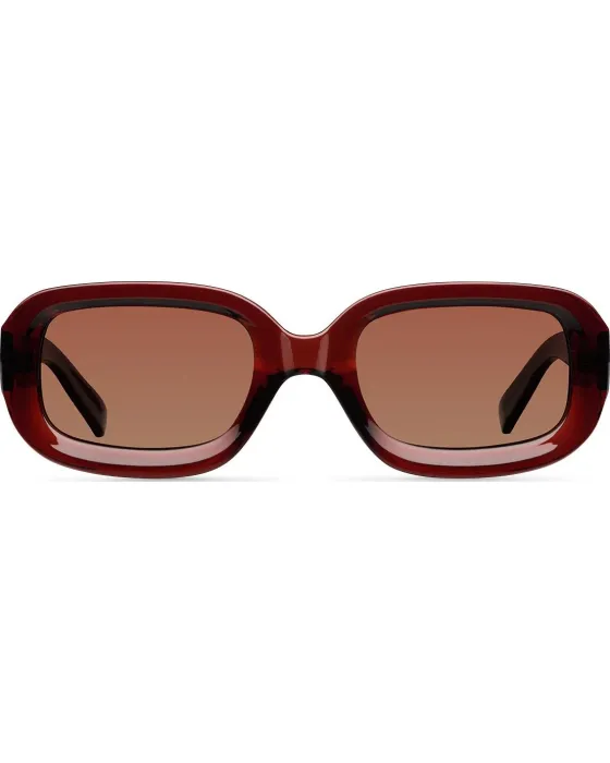Γυαλιά ηλίου Meller Dashi Maroon Brown D-MAROONGBROWN, Καφέ σκελετός, Καφέ φακοί, UV400 CATEGORY 3