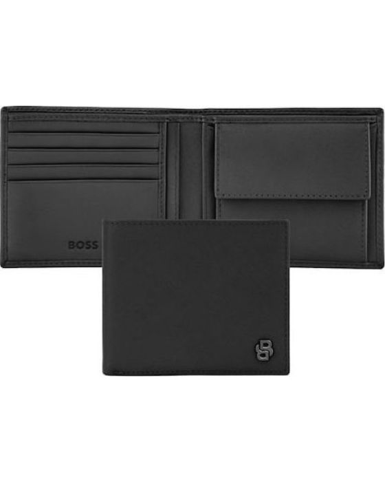 Πορτοφόλι Hugo Boss Double B Saffiano HLM526A