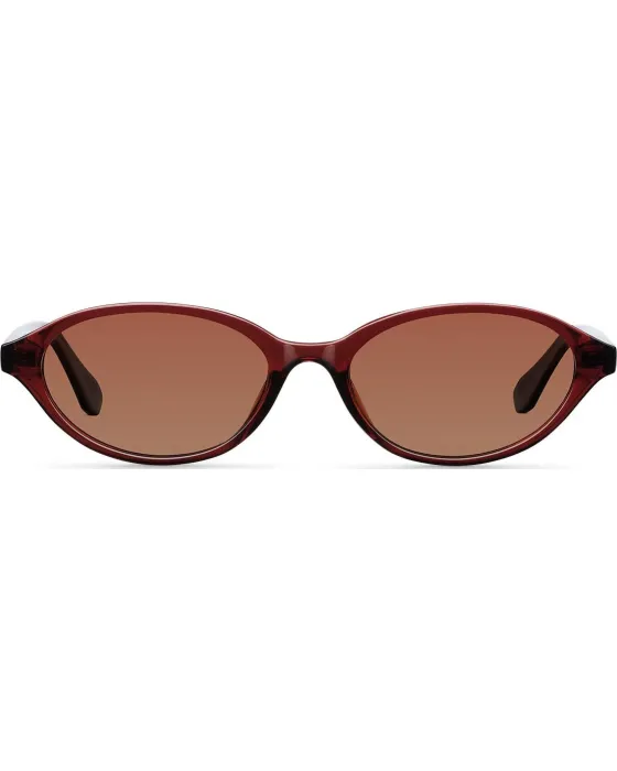 Γυαλιά ηλίου Meller Ifu Maroon Brown IFU-MAROONGBROWN, Καφέ σκελετός, Καφέ φακοί, UV400 CATEGORY 3
