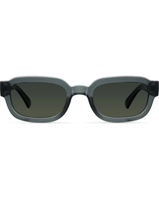 Sunglasses Meller Jamil Fossil Olive JA-FOSSILOLI, Grey frame, Green lenses, UV400 CATEGORY 3