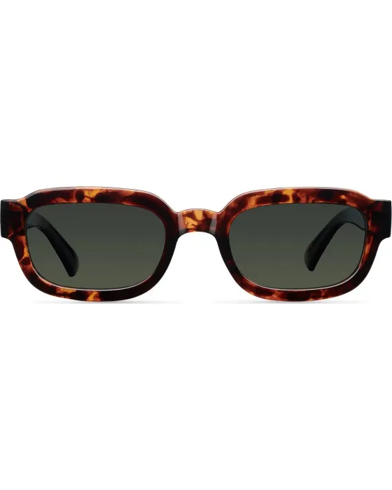Sunglasses Meller Jamil Tigris Olive JA-TIGOLI, Brown frame, Green lenses, UV400 CATEGORY 3