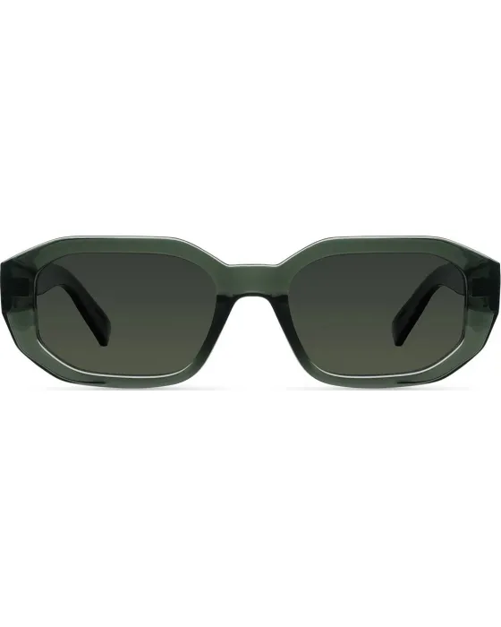 Sunglasses Meller Kessie Fog Olive KES-FOGOLI, Green frame, Green lenses, UV400 CATEGORY 3