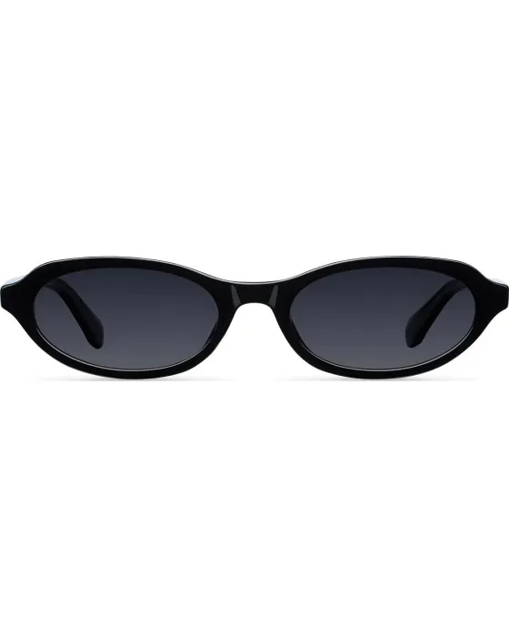 Γυαλιά ηλίου Meller Luma All Black LUM-TUTCAR, Μαύρο σκελετός, Μαύρο φακοί, UV400 CATEGORY 3