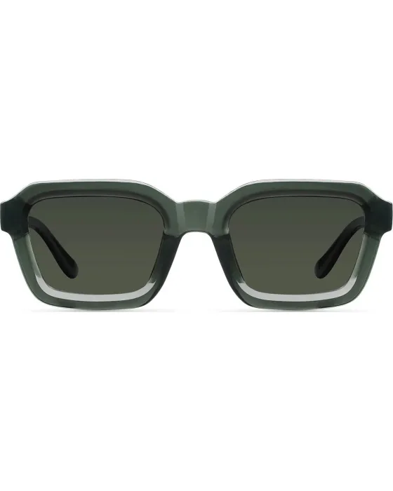 Sunglasses Meller Nayah Fog Olive NAY-FOGOLI, Green frame, Green lenses, UV400 CATEGORY 3