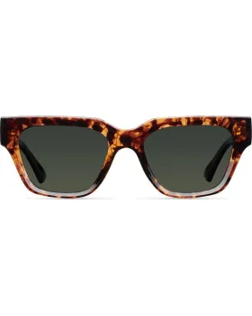 Γυαλιά ηλίου Meller Okon Tigris Olive OK-TIGOLI, Καφέ / Πορτοκαλί σκελετός, Πράσινο φακοί, UV400 CATEGORY 3