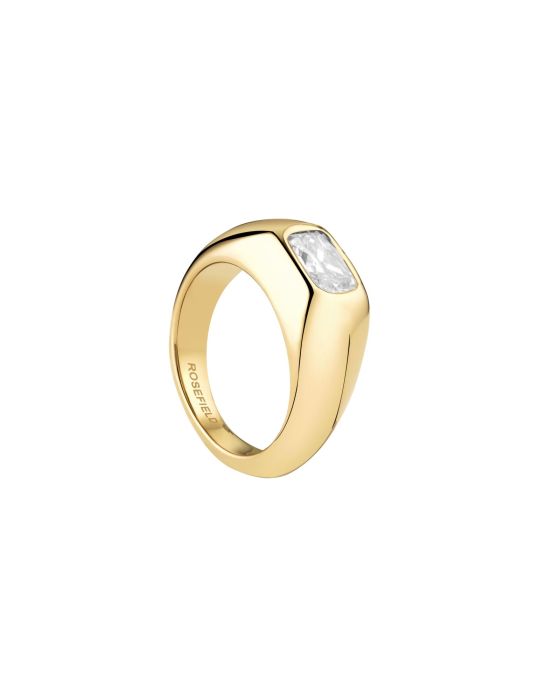 Δαχτυλίδι Rosefield Octagon Zirconia