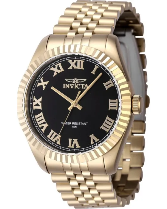 Men's watch Invicta Specialty 47405, Black dial, Bracelet in Stainless Steel