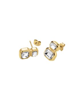 Σκουλαρίκια Rosefield Iconic Octagon JEODG-J1128 - 