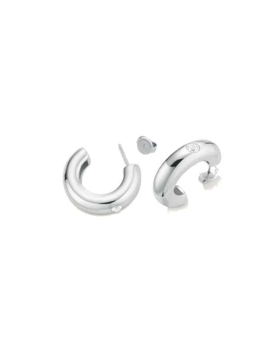 Σκουλαρίκια Rosefield Solitaire JEBCS-J1201 - 