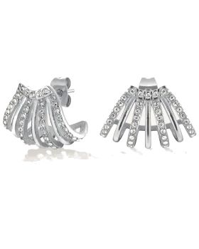 Σκουλαρίκια Rosefield Caged Crystal JECCS-J1030