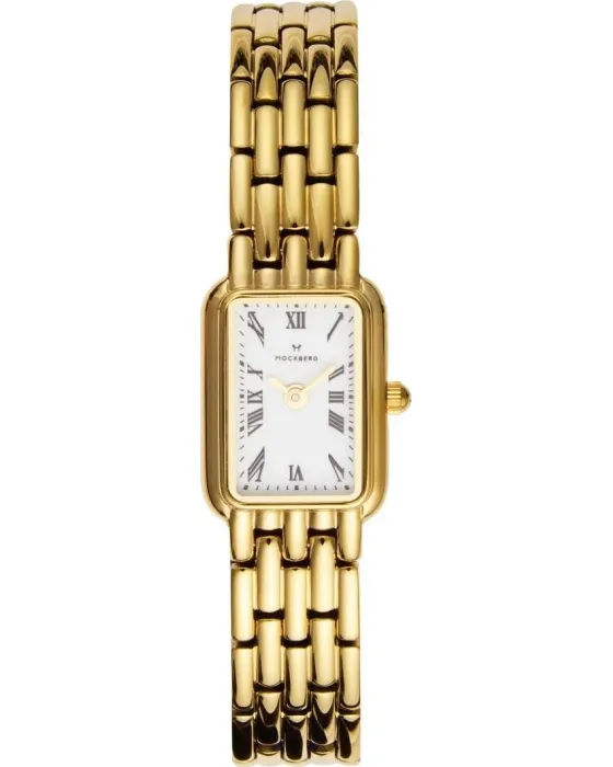 Female watch Mockberg Renaissance MB0255, White dial, Bracelet in Stainless Steel