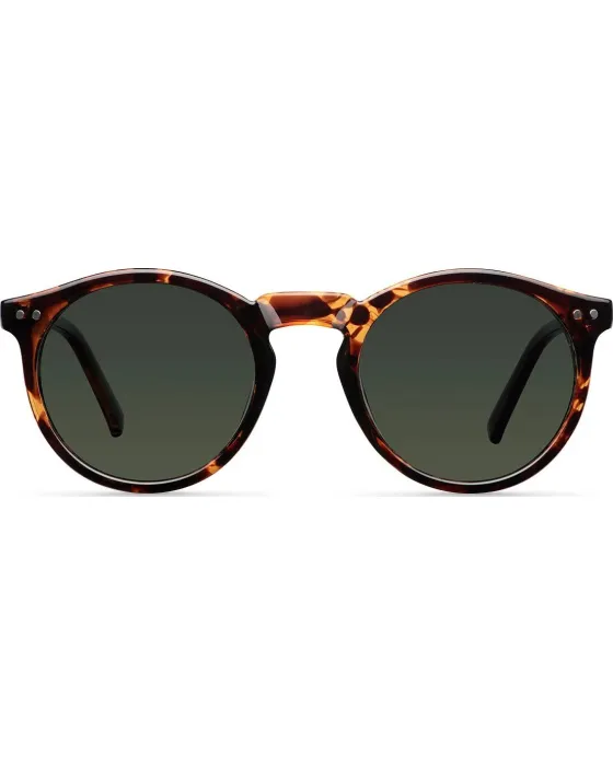 Sunglasses Meller Kubu Tigris Olive K-TIGOLI, Brown frame, Green lenses, UV400 CATEGORY 2
