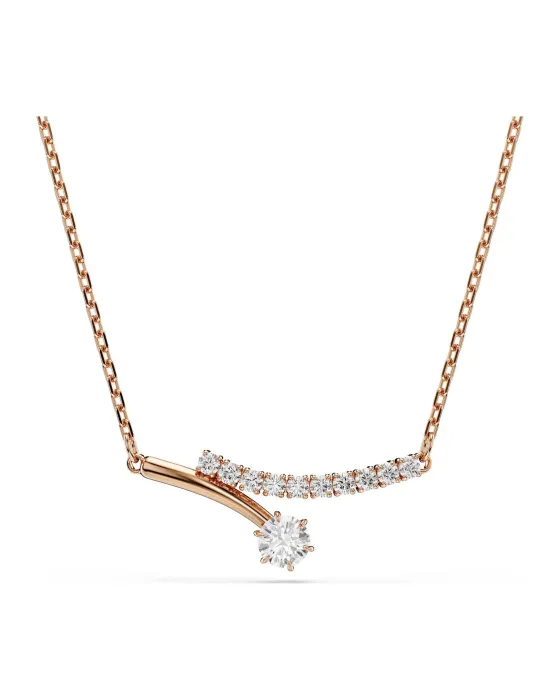 Κολιέ Swarovski Matrix 5763823, Ζιργκόν, Ροζ χρυσό