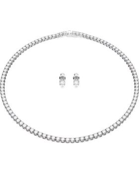 Σετ Κολιέ & Σκουλαρίκια Swarovski Tennis Matrix 5647730