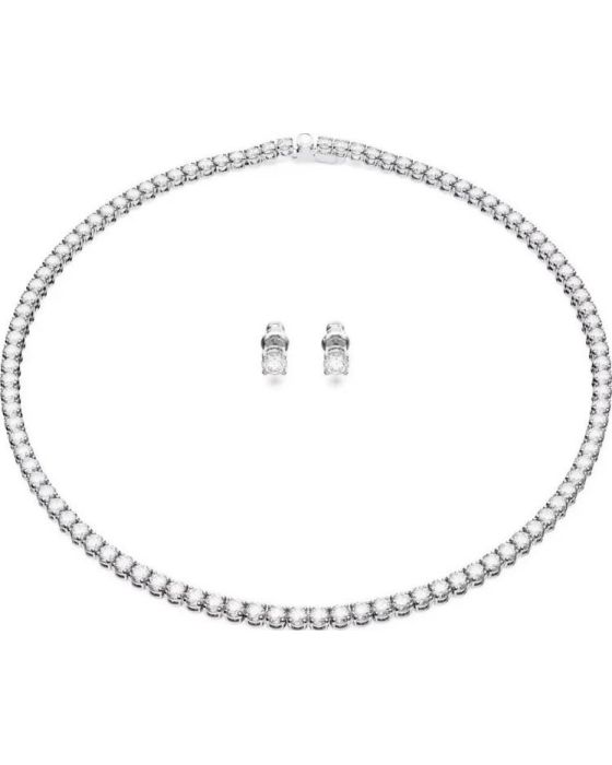 Σετ Κολιέ & Σκουλαρίκια Swarovski Tennis Matrix 5647730
