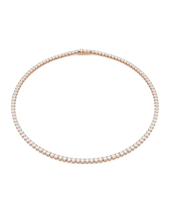 Κολιέ Swarovski Matrix 5764194, Επιμεταλλωμένο / Ζιργκόν, Ροζ χρυσό