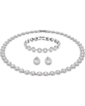 Σετ Κολιέ, Σκουλαρίκια & Βραχιόλι Swarovski Una Angelic 5367853