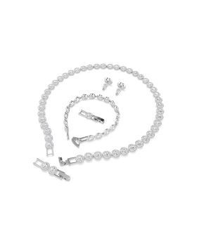 Σετ Κολιέ, Σκουλαρίκια & Βραχιόλι Swarovski Una Angelic 5367853 - 