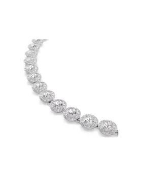 Σετ Κολιέ, Σκουλαρίκια & Βραχιόλι Swarovski Una Angelic 5367853 - 