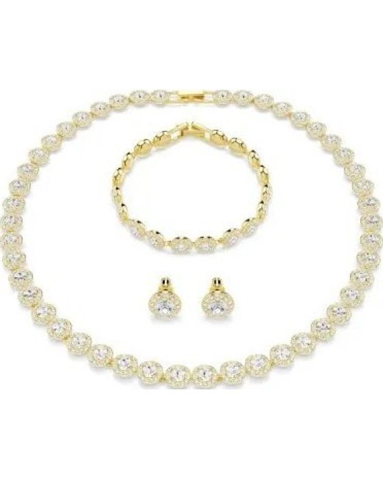 Σετ Κολιέ, Σκουλαρίκια & Βραχιόλι Swarovski Una Angelic 5750619