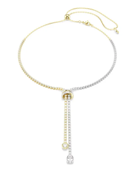 Κολιέ Swarovski Dextera 5752854, Ζιργκόν / Μικτό Μεταλλικό Φινίρισμα, Ασημί / Χρυσό