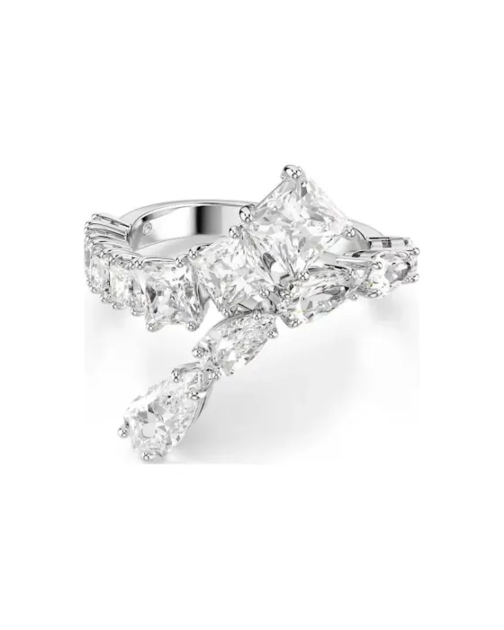 Δαχτυλίδια Δαχτυλίδι Swarovski Matrix, Επιροδιωμένο / Ζιργκόν, Ασημί