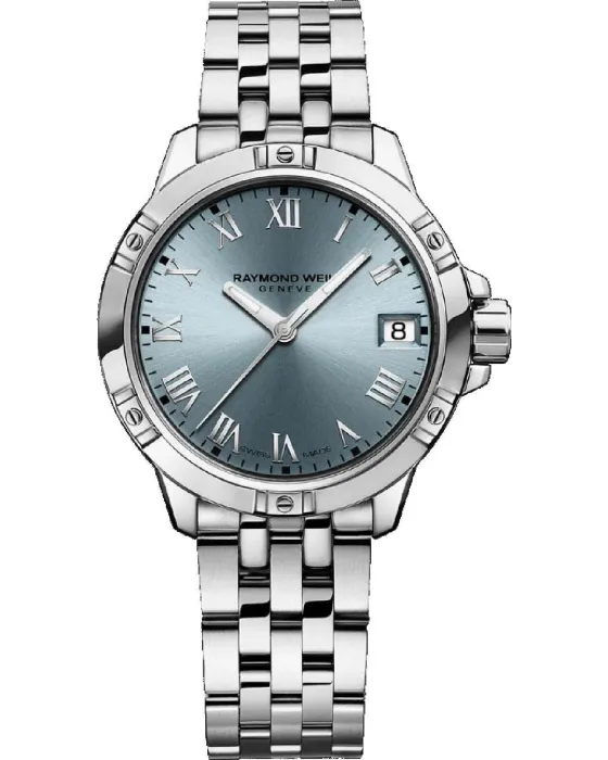 Women's watch Raymond Weil Tango 5960-ST-00500, Blue dial, Bracelet in Stainless Steel