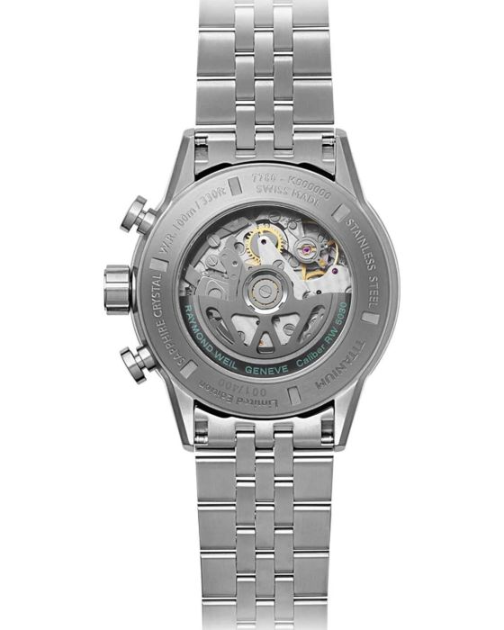 Raymond Weil Freelancer Bi-Compax Automatic Chronograph Titanium Limited Edition 7780-TI-20425 - 