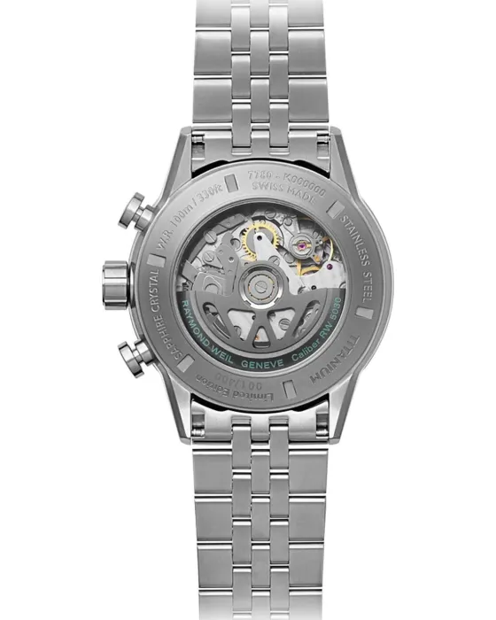 Raymond Weil Freelancer Bi-Compax Automatic Chronograph Titanium Limited Edition 7780-TI-20425 - 
