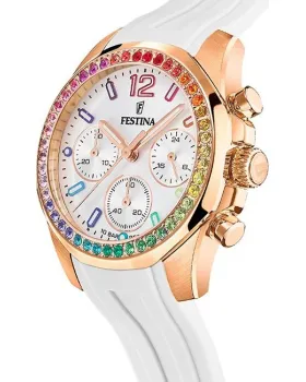 Festina Rainbow Chronograph F20611/2, όψη 2