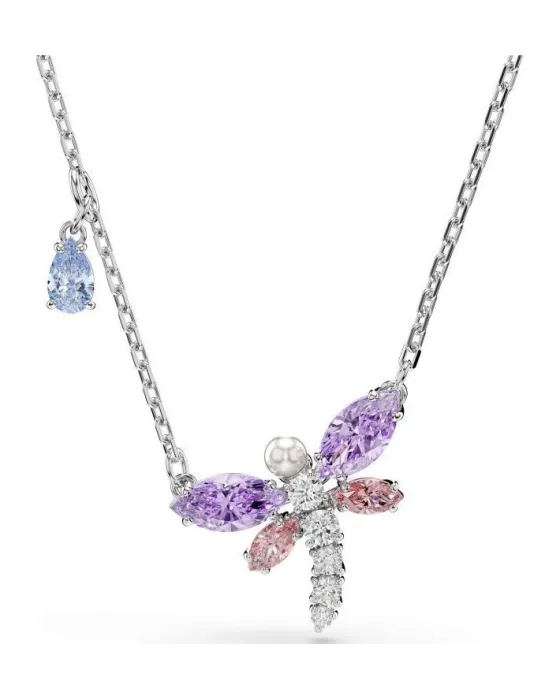 Necklace Κολιέ Ariana Grande x Swarovski 5737383, Crystal / Rhodium / Zircon, Multicolour
