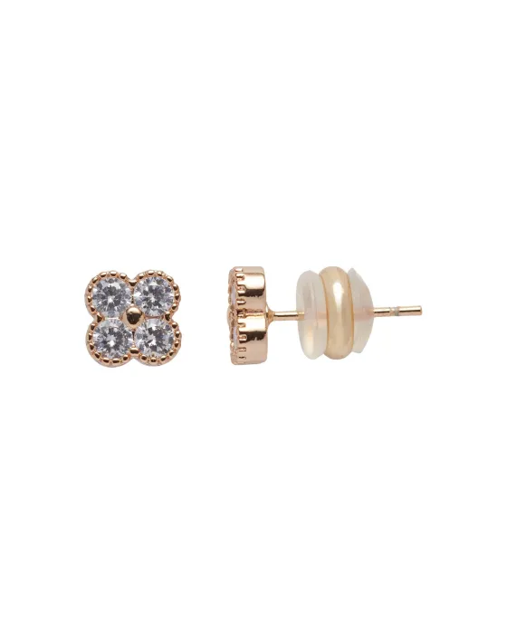 U.S. Polo Assn. Earrings JW5333EA, Brass, Rose gold / Silver