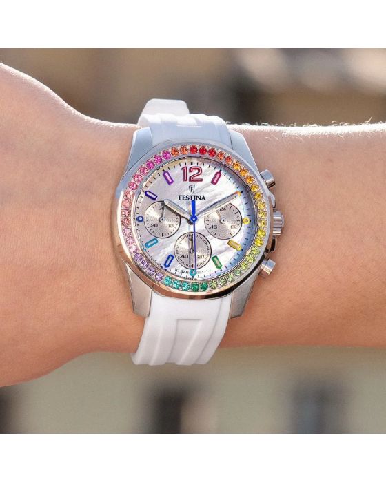Festina Crystals Chronograph F20610/2 - 
