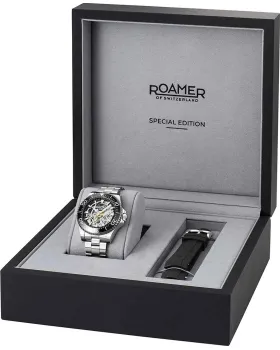 Roamer Premier Skeleton Automatic Limited Box Set 986984-41-85-20, όψη 9