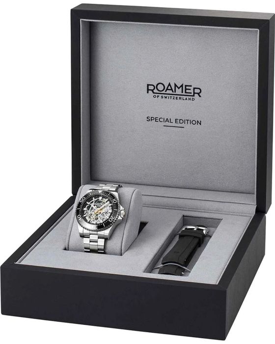 Roamer Premier Skeleton Automatic Limited Box Set 986984-41-85-20 - 