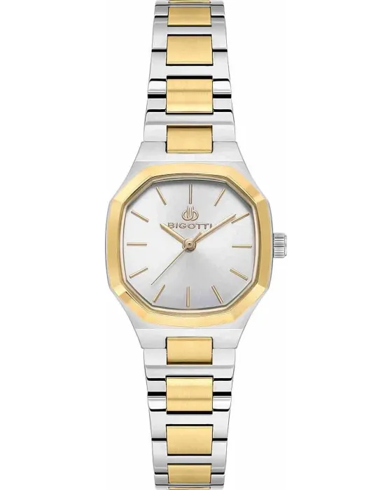 Γυναικείο ρολόι Bigotti Milano BG.1.10720-4, Ασημί καντράν, Μπρασελέ από Ανοξείδωτο ατσάλι