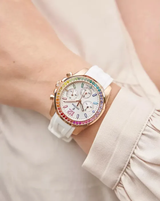 Festina Rainbow Chronograph F20611/2, όψη 3
