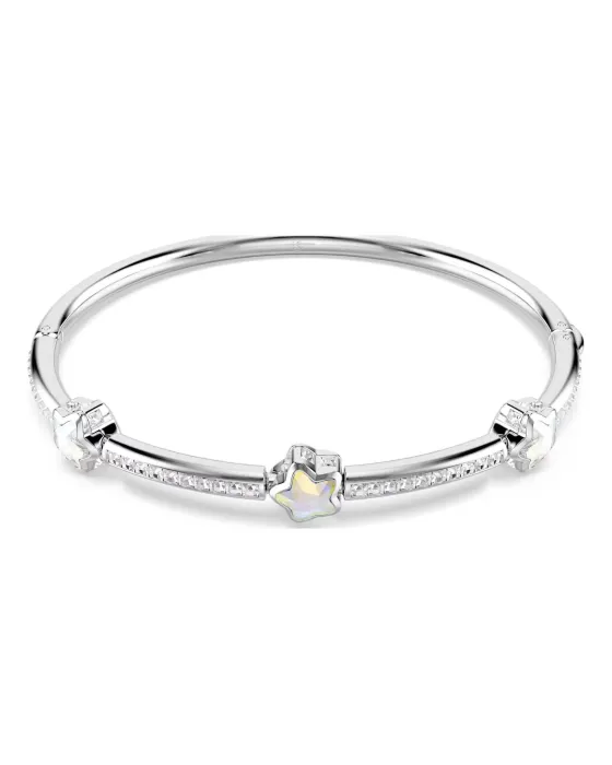 Βραχιόλι Swarovski Chroma, Επιροδιωμένο / Κρύσταλλα, Ασημί