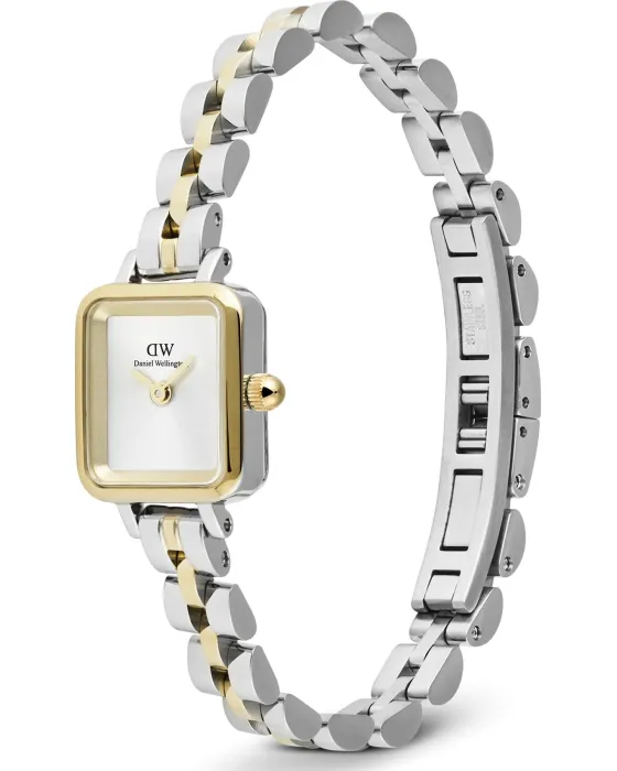Daniel Wellington Quadro Mini Arch 3-link White Sunray DW00100925, view 3