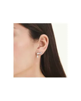 Σκουλαρίκια Rosefield Crystal Wave Studs JEMWS-J1324 - 