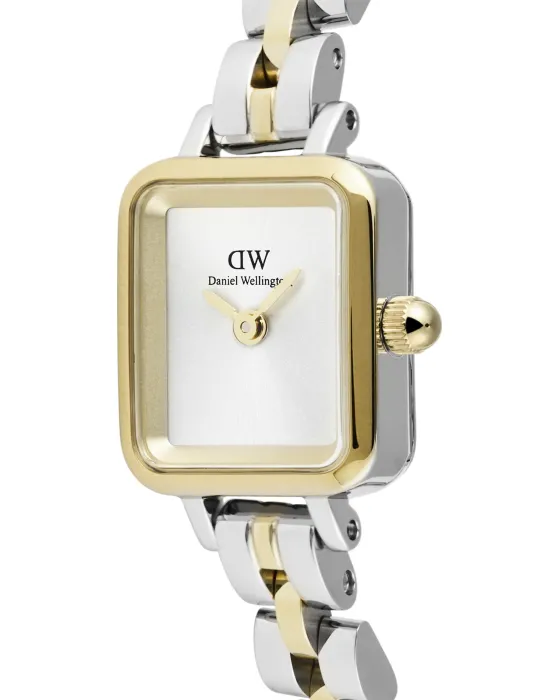 Daniel Wellington Quadro Mini Arch 3-link White Sunray DW00100925, view 2