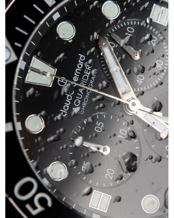 Claude Bernard Aquarider Chronograph 10252 3NBCA NIB - 