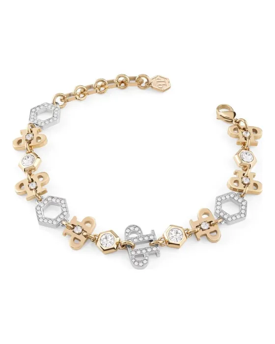Bracelets Βραχιόλι Philipp Plein Elements Crystals PJ4EA06BU, Stainless steel, Gold / Silver