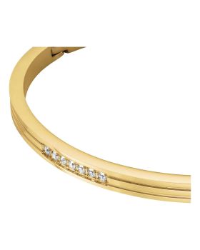 Βραχιόλι Rosefield Striped Crystals Bangle JBSCG-J1037 - 