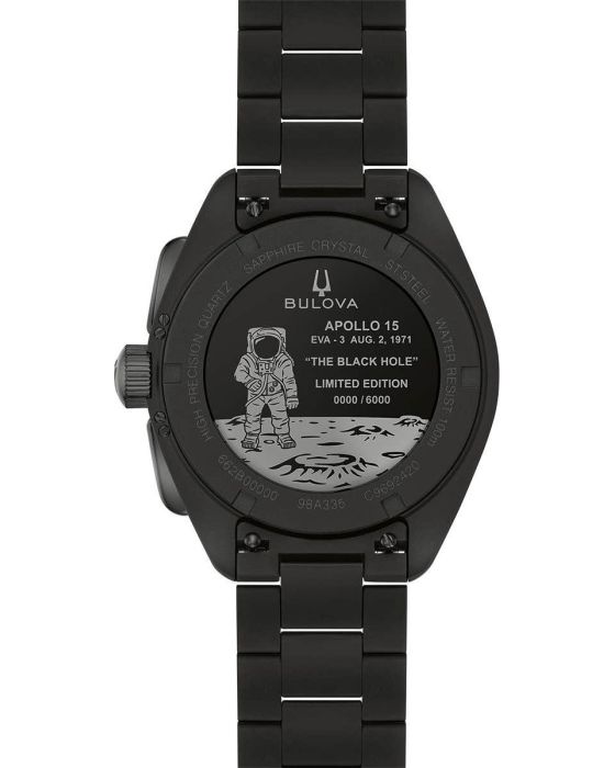 Bulova Lunar Pilot Black Hole Chronograph Limited Edition 98A335 - 