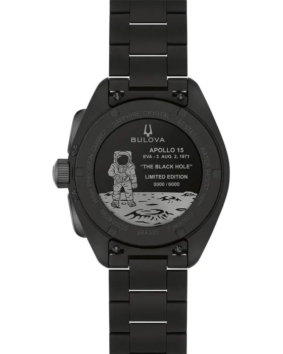 Bulova Lunar Pilot Black Hole Chronograph Limited Edition 98A335, view 4