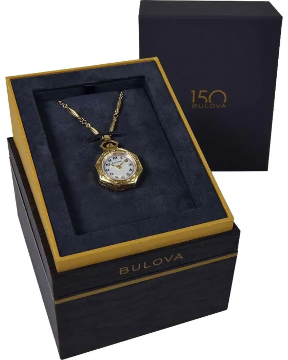 Bulova Rubaiyat Pendant Necklace 150th Anniversary Limited Edition 97L182, view 6