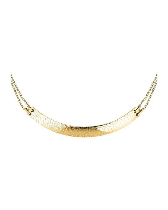 Necklace Κολιέ Trussardi T-Design TJAXA33, Stainless steel, Gold