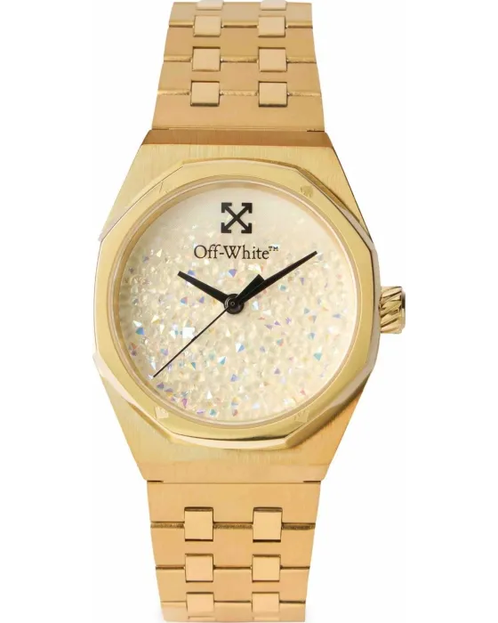 Female watch Οff-White Dust OW1L034M0055, Silver dial, Bracelet in Stainless Steel